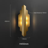 Tiered Geometric Sconce