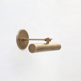 Two-Light Brass Picture Light