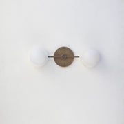 Two-Light Globe Vanity Wall Sconce