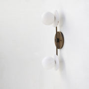 Two-Light Globe Vanity Wall Sconce