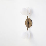 Two-Light Globe Vanity Wall Sconce