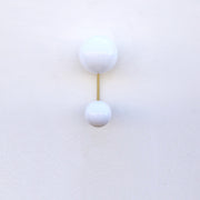 Two-Light Offset Globe Wall Sconce