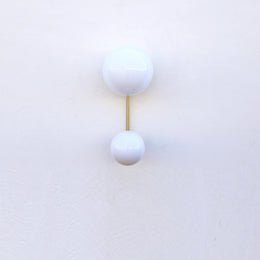 Two-Light Offset Globe Wall Sconce