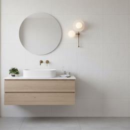 Two-Light Opal Globe Wall Sconce with Offset Stem