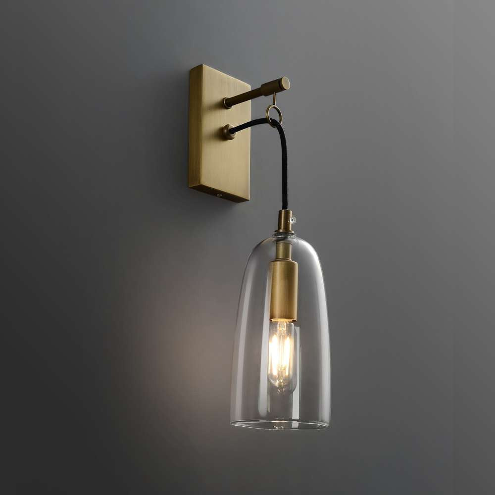 wall-sconce-with-rectangular-clear-glass-shade-1