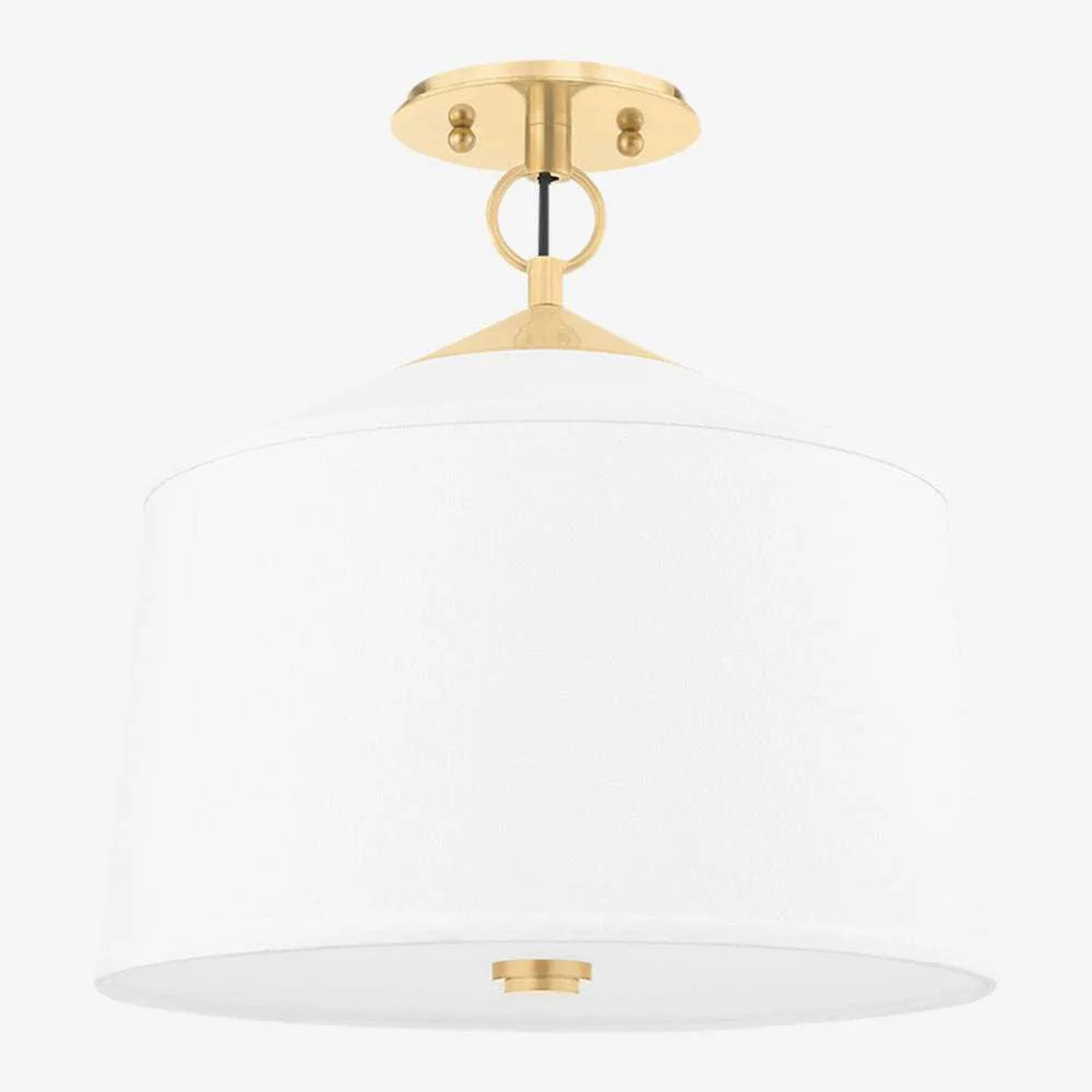 white-semi-flush-ceiling-light-with-fabric-drum-shade-01